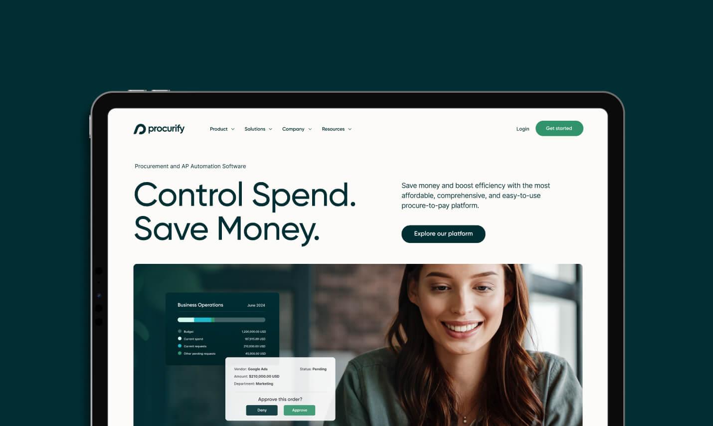 Procurify Website