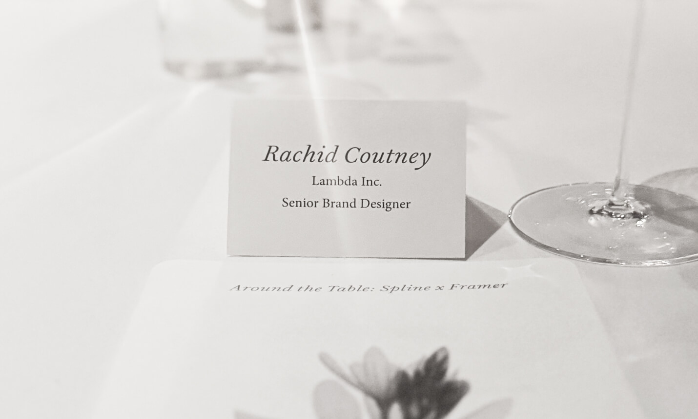 Spline + Framer Dinner